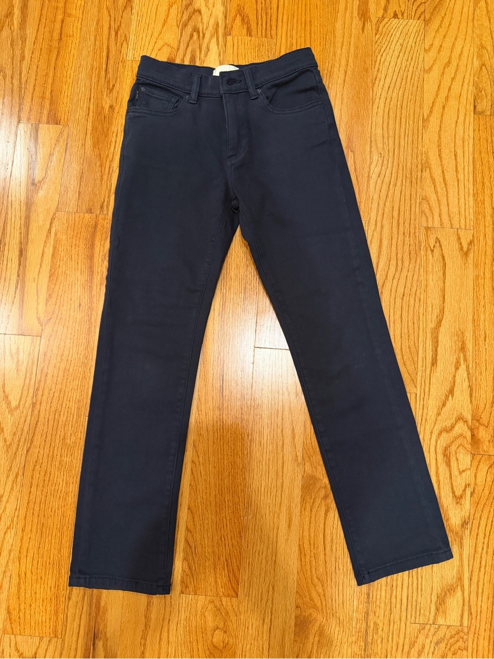 DL1961 Kids Navy Brady Slim Straight Leg Jeans